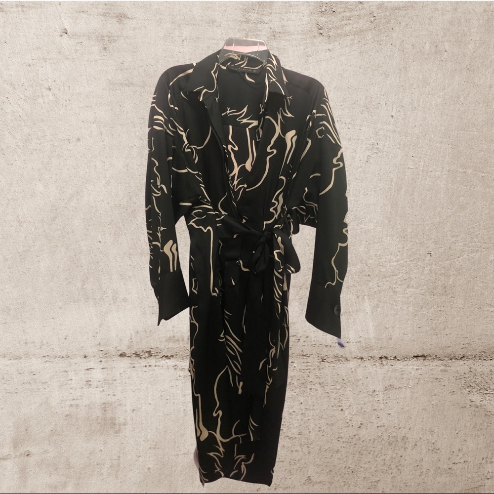 Zara shirt dress